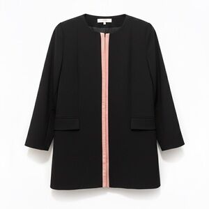 Elegant Black and Pink Vest